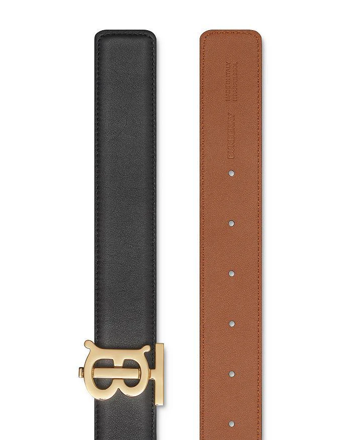 商品Burberry|Reversible Monogram Motif Leather Belt,价格¥2681,第5张图片详细描述