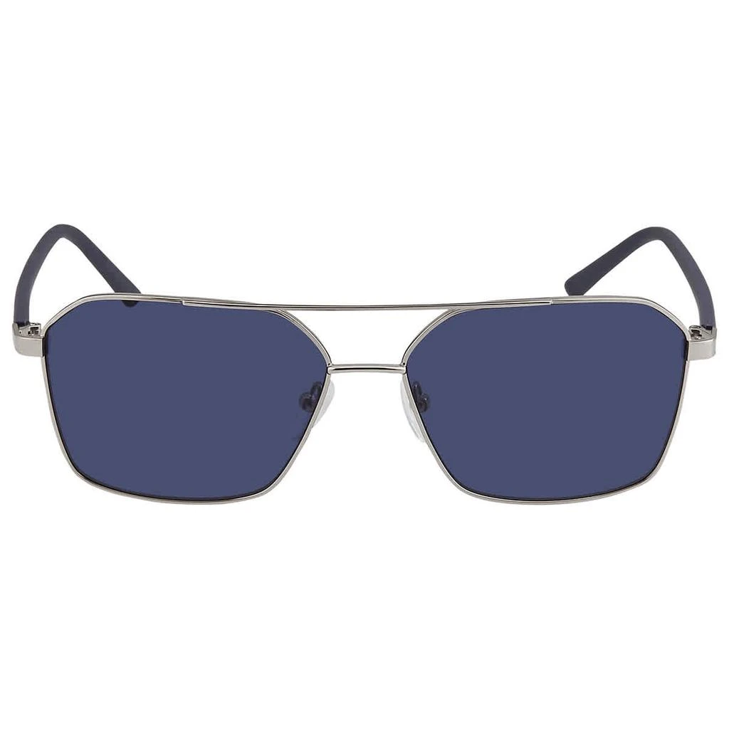 商品Calvin Klein|Blue Navigator Men's Sunglasses CK20300S 045 58,价格¥293,第2张图片详细描述