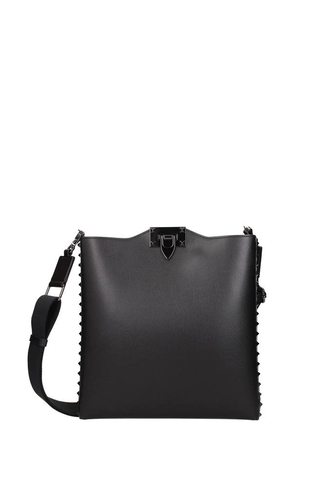 商品Valentino|Crossbody Bag rockstud Leather Black,价格¥9648,第1张图片