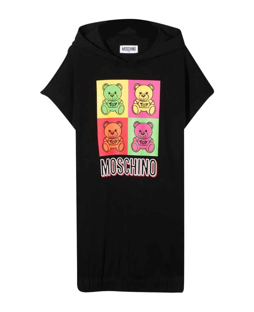 商品Moschino|Unisex Dress With Hood Teddy Pop-art,价格¥1448,第1张图片
