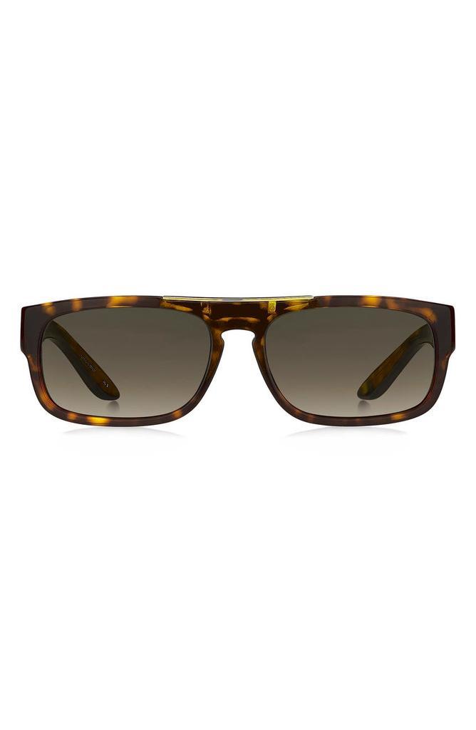商品Givenchy|57mm Rectangular Sunglasses,价格¥901,第1张图片