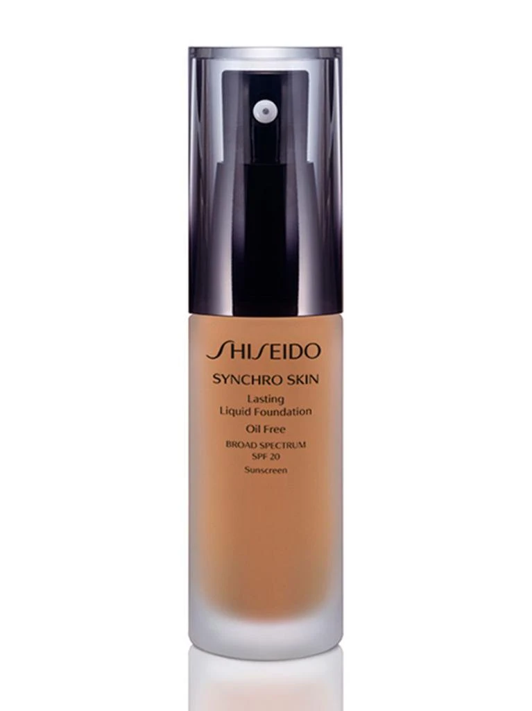 商品Shiseido|Synchro Skin Lasting Liquid Foundation Broad Spectrum SPF 20,价格¥335,第1张图片详细描述