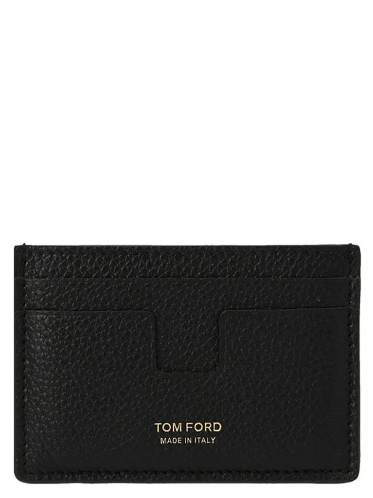 商品Tom Ford|TOM FORD Logo leather card holder,价格¥1864,第1张图片