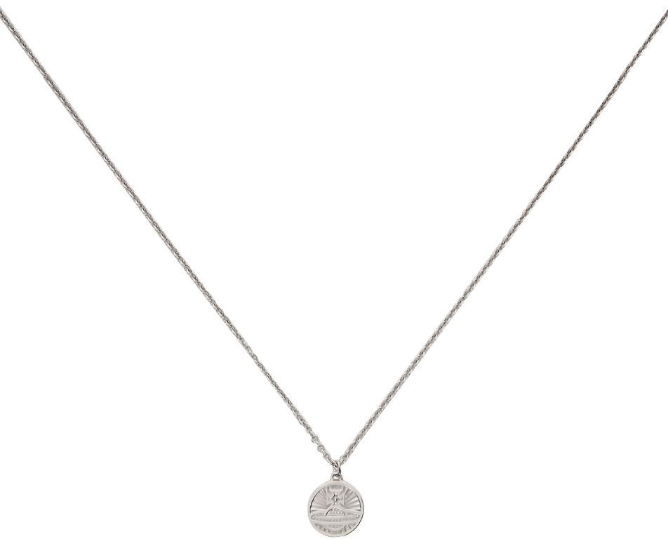 商品Vivienne Westwood|Silver Richmond Pendant Necklace,价格¥619,第4张图片详细描述