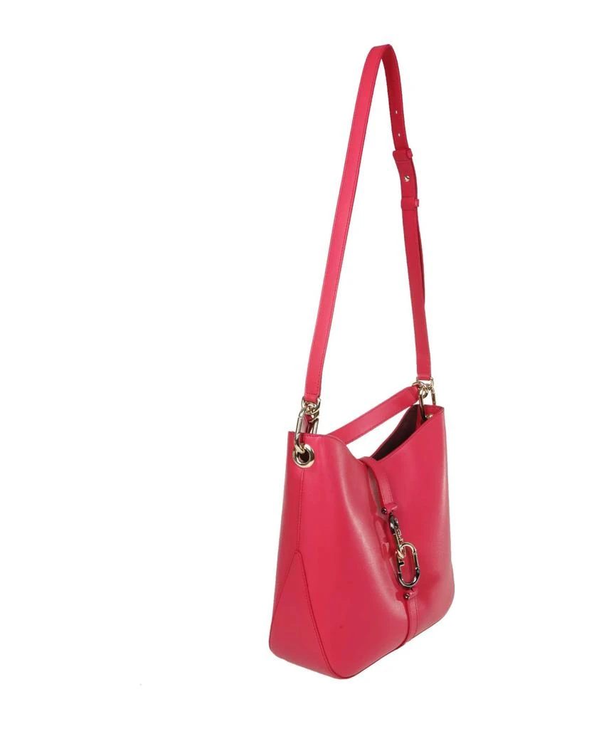 商品Furla|Shoulder Bag Sirena M In Fuchsia Smooth Leather,价格¥2371,第2张图片详细描述