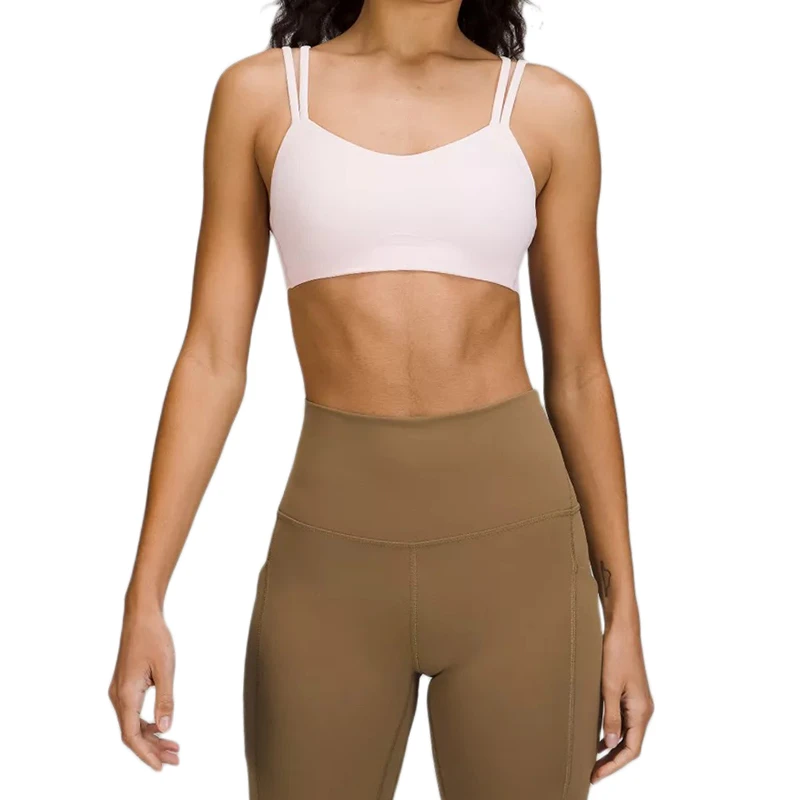 商品Lululemon|露露乐蒙 女尼龙B/C罩杯运动双吊带文胸（六色可选）,价格¥702,第1张图片