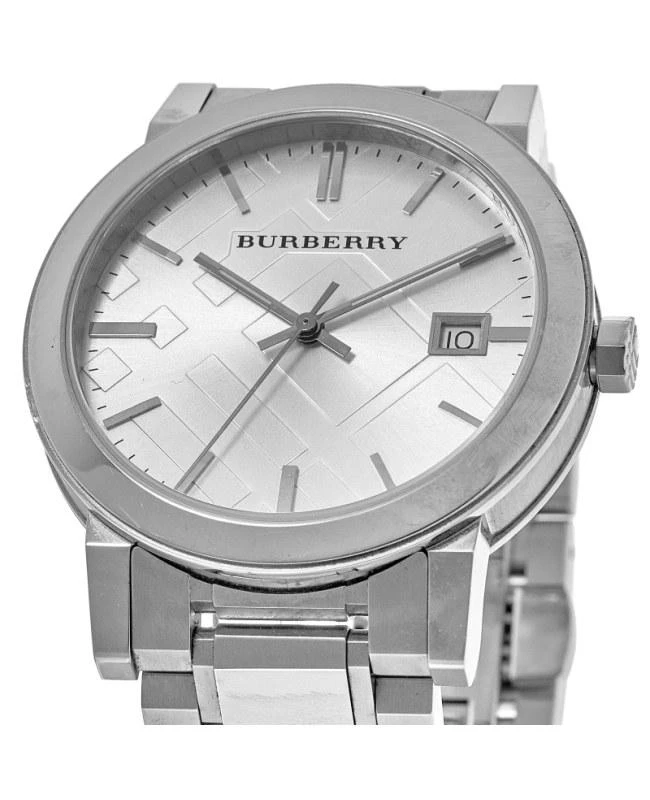 商品[二手商品] Burberry|Burberry Large Check Silver Dial 38mm Men's Watch BU9000-PO,价格¥1492,第2张图片详细描述