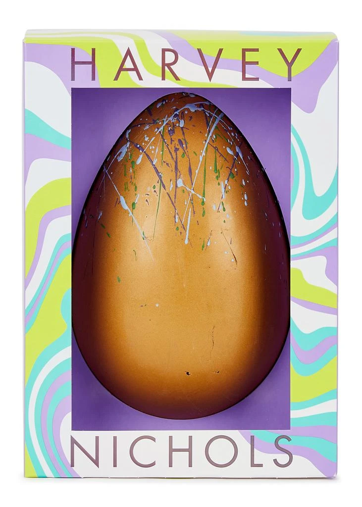 商品Harvey Nichols|Everything’s Golden Dark Chocolate Praline-Filled Easter Egg with Praline Truffles 1kg,价格¥497,第2张图片详细描述