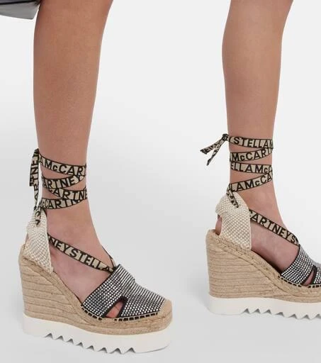 Embellished espadrille wedges 商品