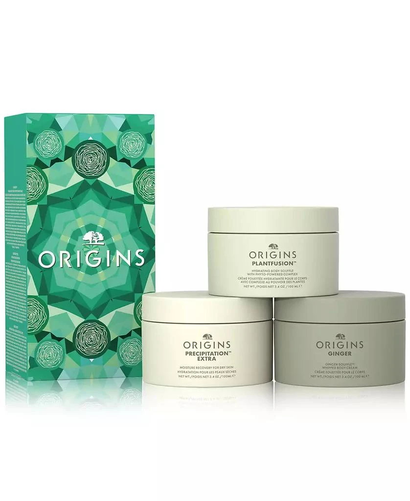 商品Origins|3-Pc. Nourishing Body Cream Trio Holiday Gift Set,价格¥352,第1张图片