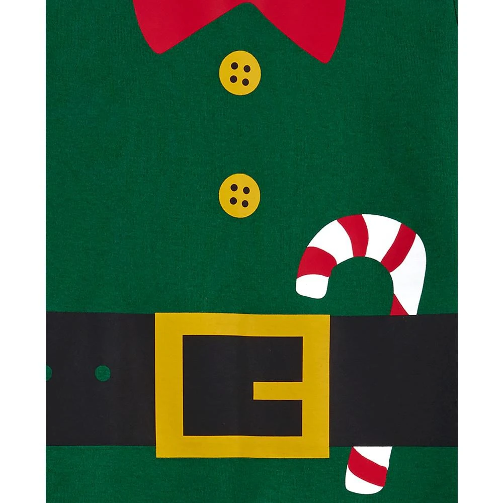 商品Carter's|Big Kids 2-Pc. Elf-Print Pajama Set,价格¥94,第2张图片详细描述