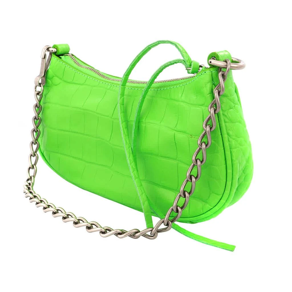 商品Balenciaga|Le Cagole Mini Leather Purse In Acid Green,价格¥10033,第3张图片详细描述