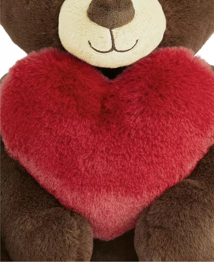 商品Geoffrey's Toy Box|12" Plush Heart Bear, Created for Macy's, Created for Macy's,价格¥120,第5张图片详细描述