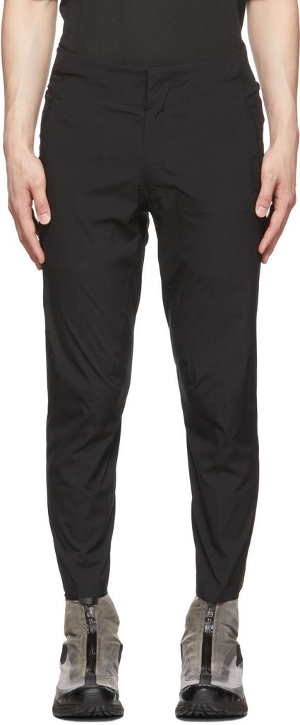 Black Polyester Trousers商品第1张图片规格展示