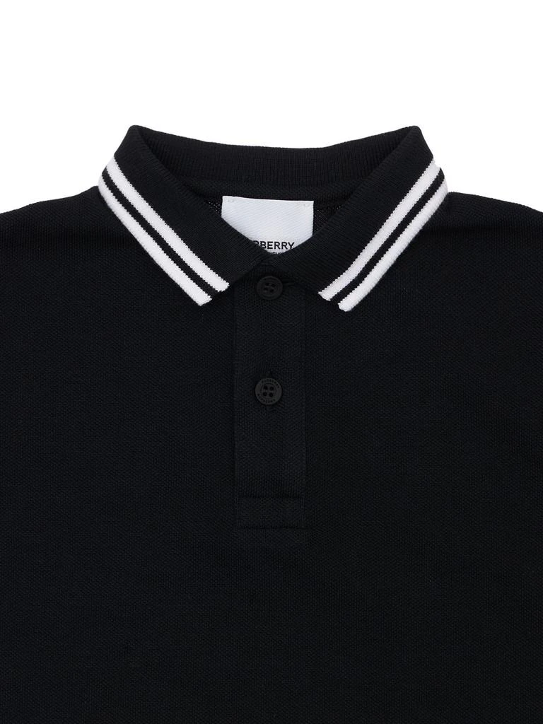 商品Burberry|L/s Cotton Piquet Polo,价格¥1440,第1张图片详细描述