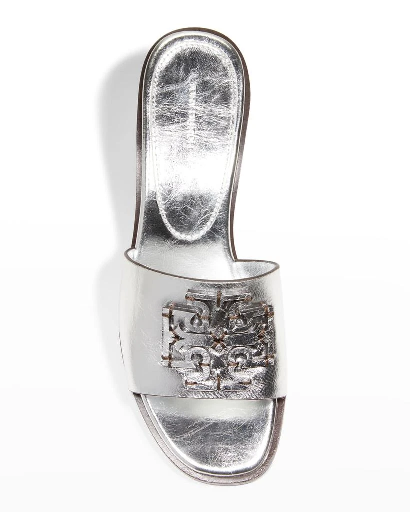 商品Tory Burch|Ines Metallic Medallion Mules Sandals,价格¥1140,第4张图片详细描述