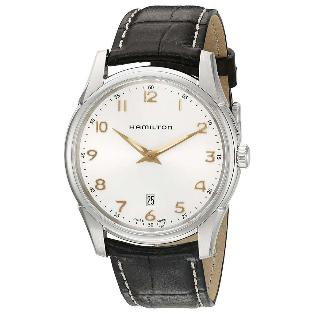 商品Hamilton|汉密尔顿 爵士大师细线 男士石英手表 42mm	H38511513,价格¥2366,第1张图片