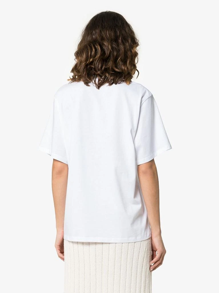 商品Stella McCartney|STELLA MCCARTNEY - Logo Cotton T-shirt,价格¥2466,第4张图片详细描述