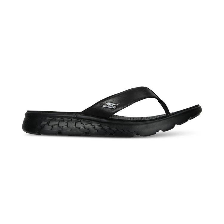 商品SKECHERS|Men's On The Go 400 - Vista Comfort Thong Sandals from Finish Line,价格¥197,第2张图片详细描述