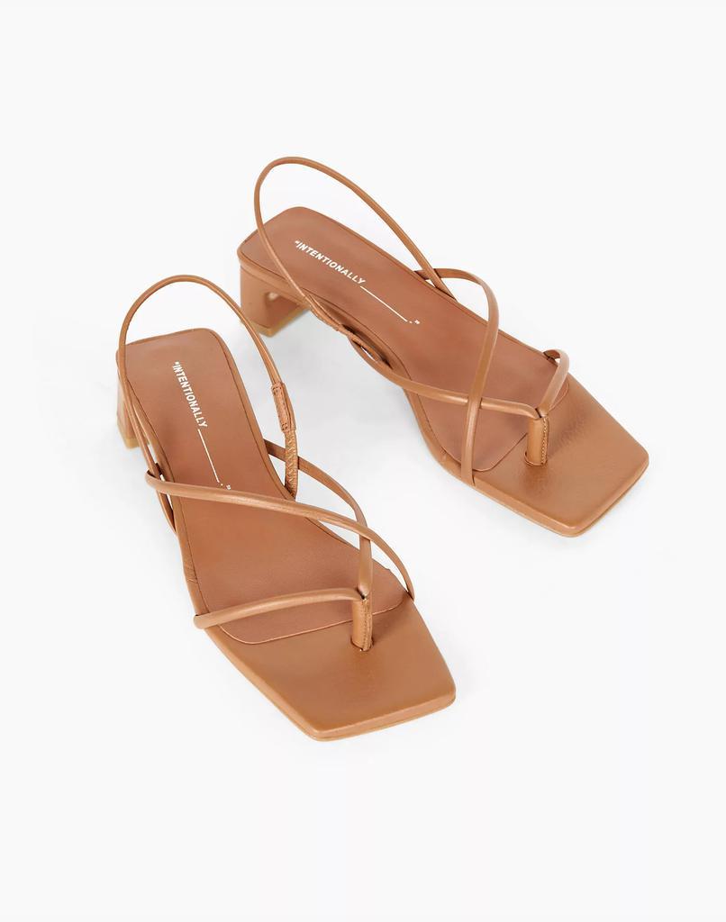 商品Madewell|Intentionally Blank Leather Freya Sandals,价格¥1318,第1张图片