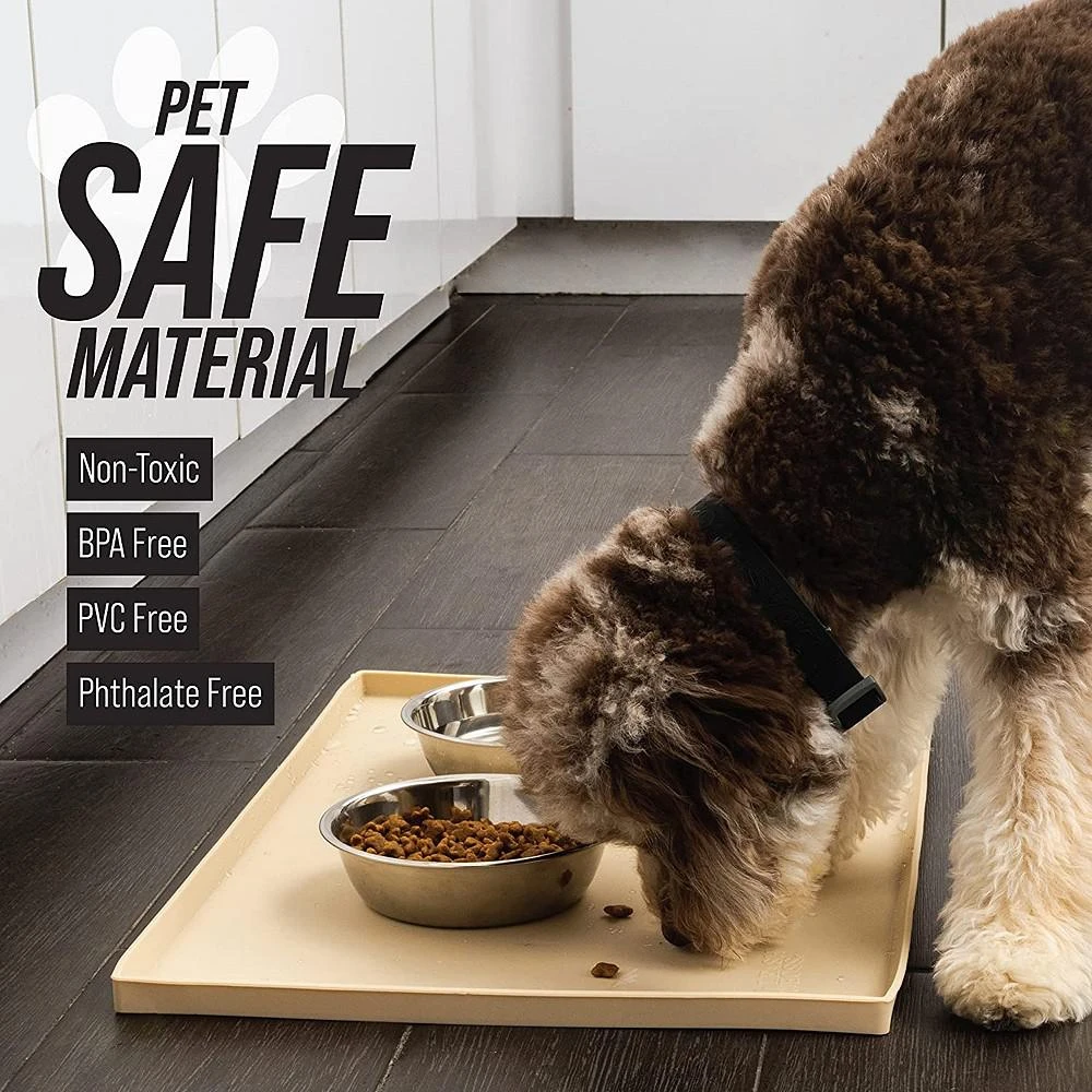 商品Leashboss|XXL Diamond Pet Food Mat,价格¥335,第3张图片详细描述