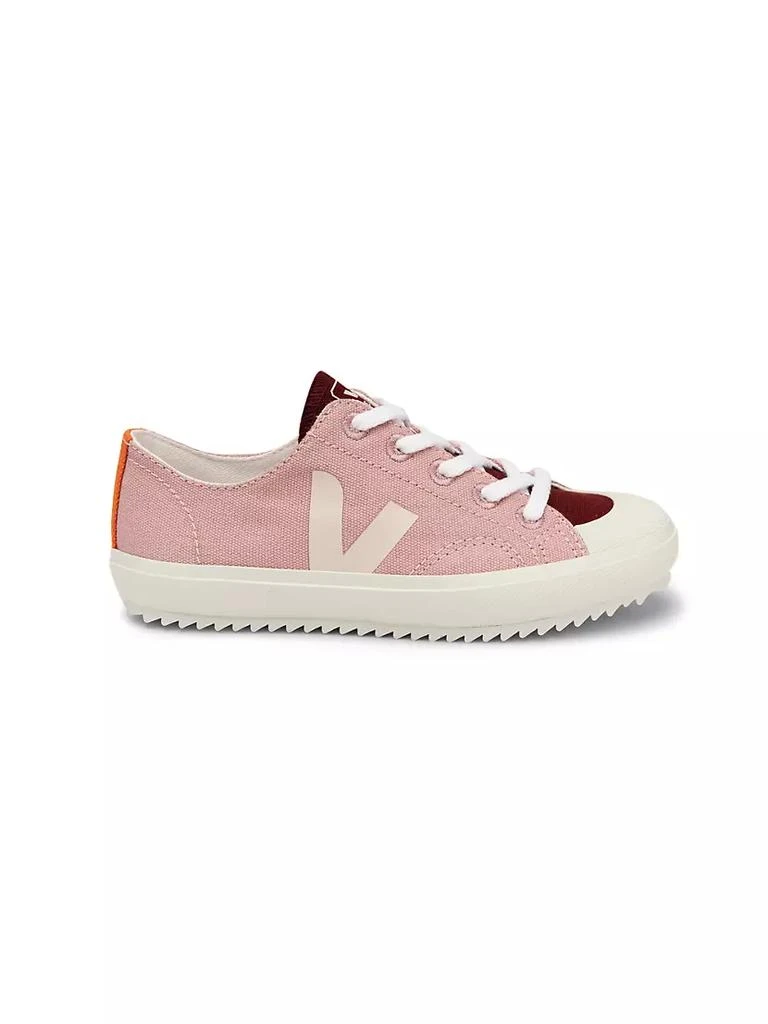 商品Veja|Little Girl's & Girl's Flip Logo Sneakers,价格¥495,第3张图片详细描述