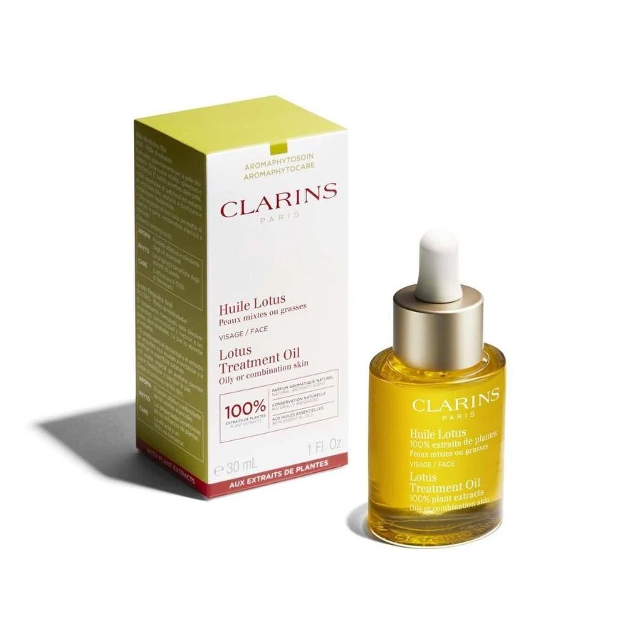 商品Clarins|/ Lotus Face Treatment Oil 1.0 oz (30 ml),价格¥369,第1张图片