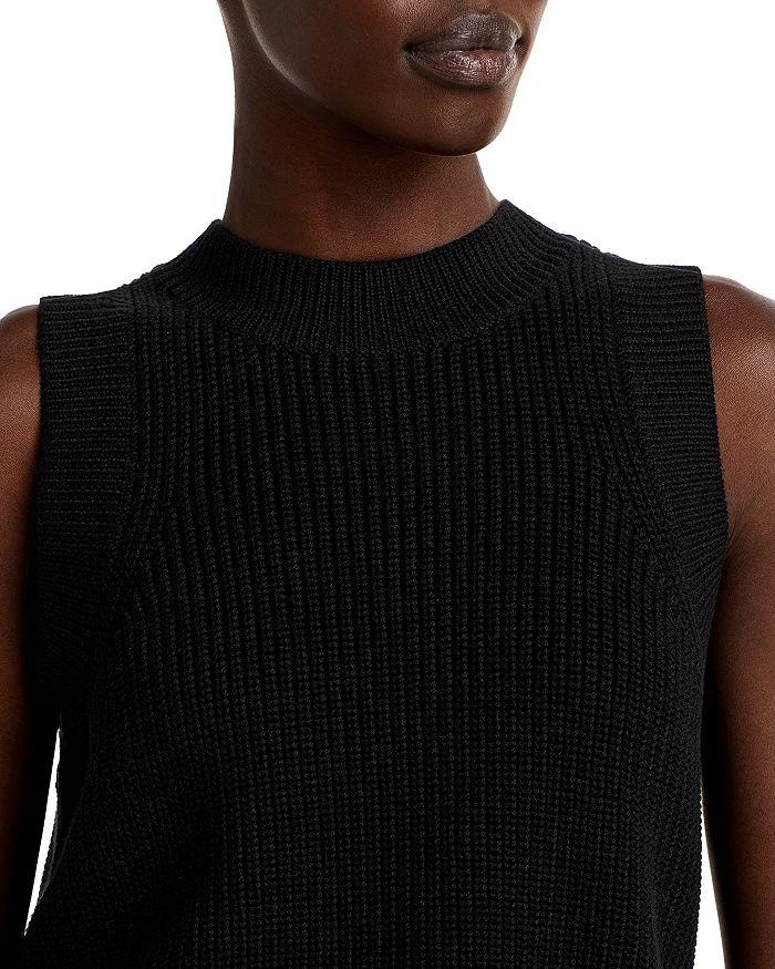 商品AQUA|Sleeveless Cotton Sweater,价格¥174,第5张图片详细描述