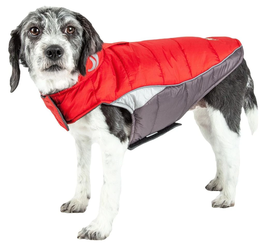 商品Dog Helios|Hurricane-Waded Plush 3M Reflective Insulated Winter Dog Coat,价格¥450,第4张图片详细描述