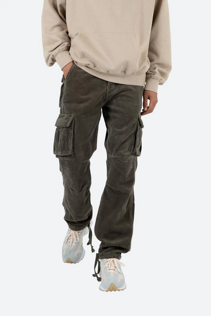 商品MNML|Vintage Corduroy Cargo Pants - Olive,价格¥429,第2张图片详细描述