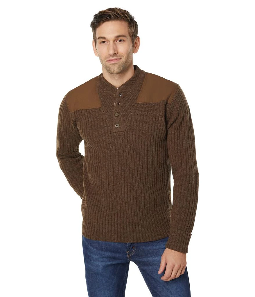 商品L.L.BEAN|Commando Fatigue Henley Sweater,价格¥479,第1张图片