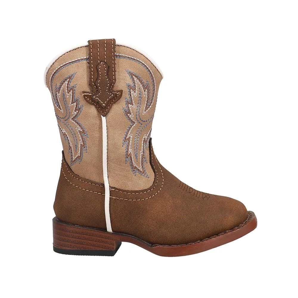 商品Roper|Eastwood Square Toe Cowboy Boots (Toddler),价格¥417,第1张图片