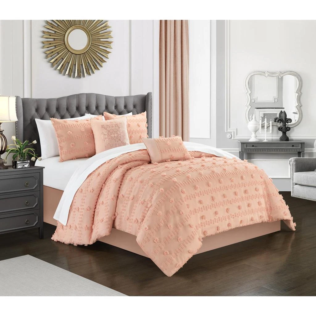 商品Chic Home Design|Ahtisa Comforter Set,价格¥703,第2张图片详细描述