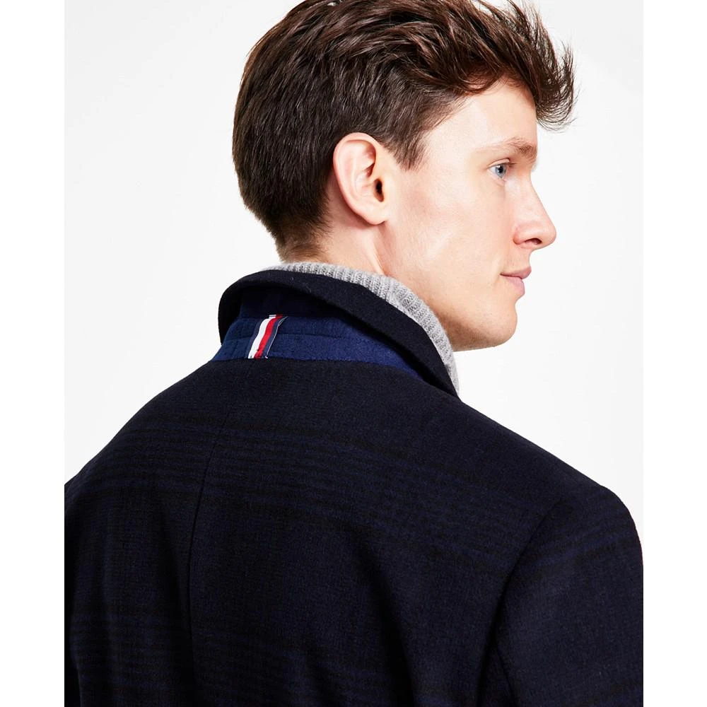 商品Tommy Hilfiger|Men's Modern Fit Single-Breasted Overcoat,价格¥2967,第3张图片详细描述