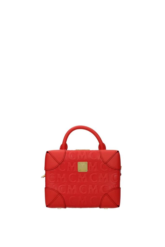 商品MCM|Handbags Leather Red Bright Red,价格¥3290,第1张图片