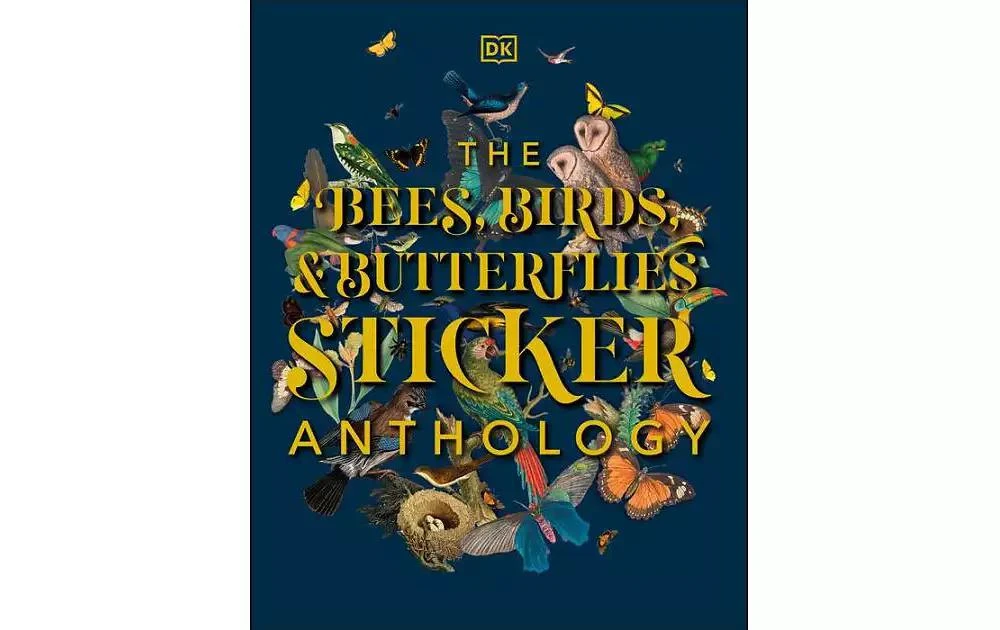 商品Barnes & Noble|The Bees, Birds & Butterflies Sticker Anthology by DK,价格¥217,第1张图片