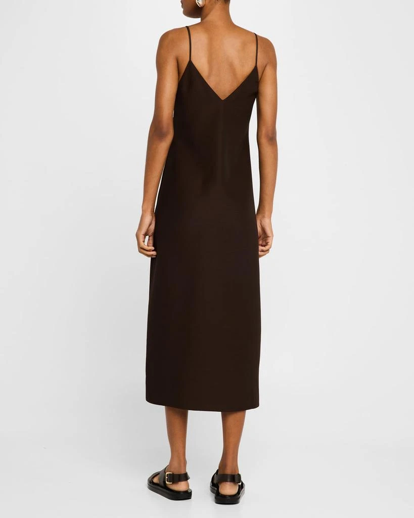 商品CO|Plunging Sleeveless Midi Slip Dress,价格¥6138,第3张图片详细描述