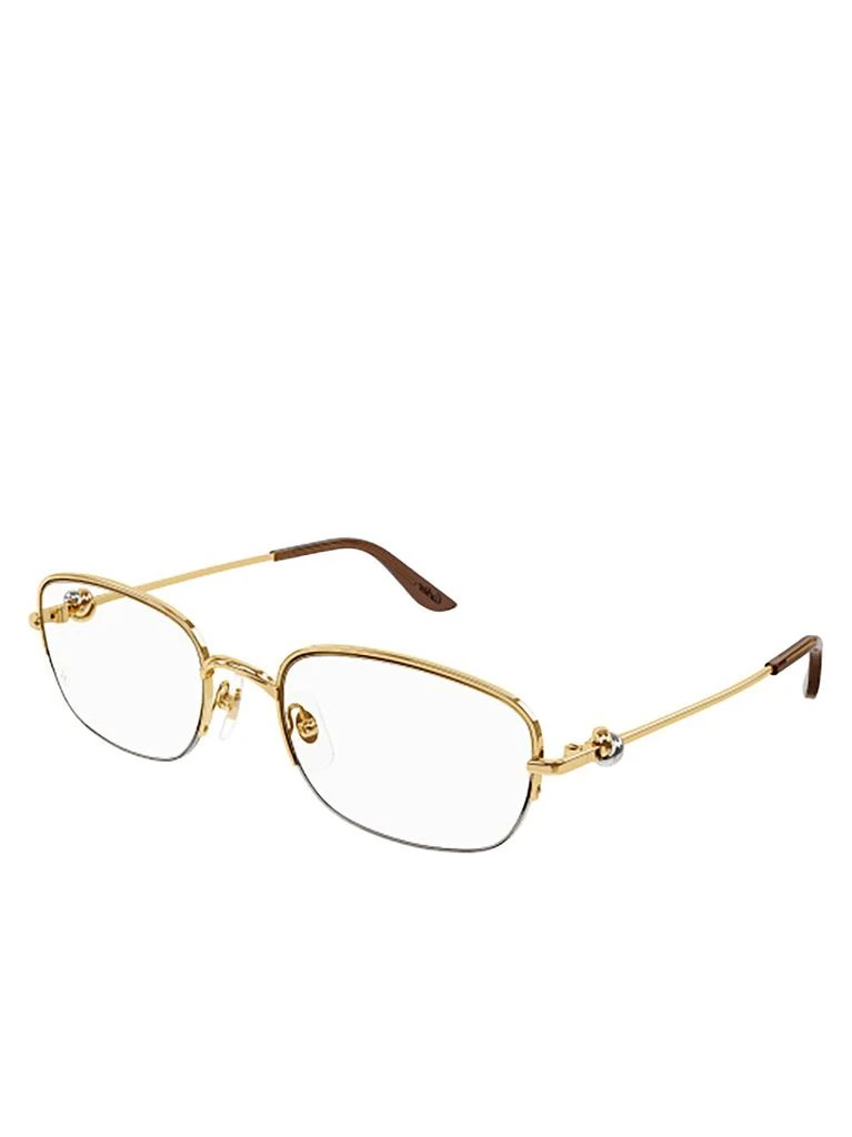 商品Cartier|Cartier Square Frame Glasses,价格¥6615,第2张图片详细描述