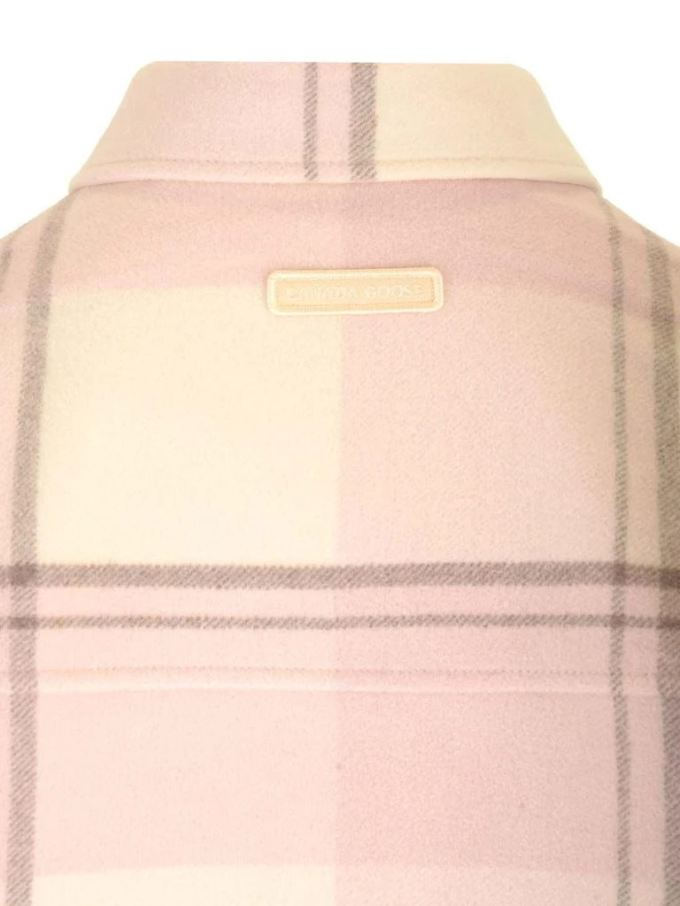 Boxy Fit Flannel Shirt Coats Rose 商品