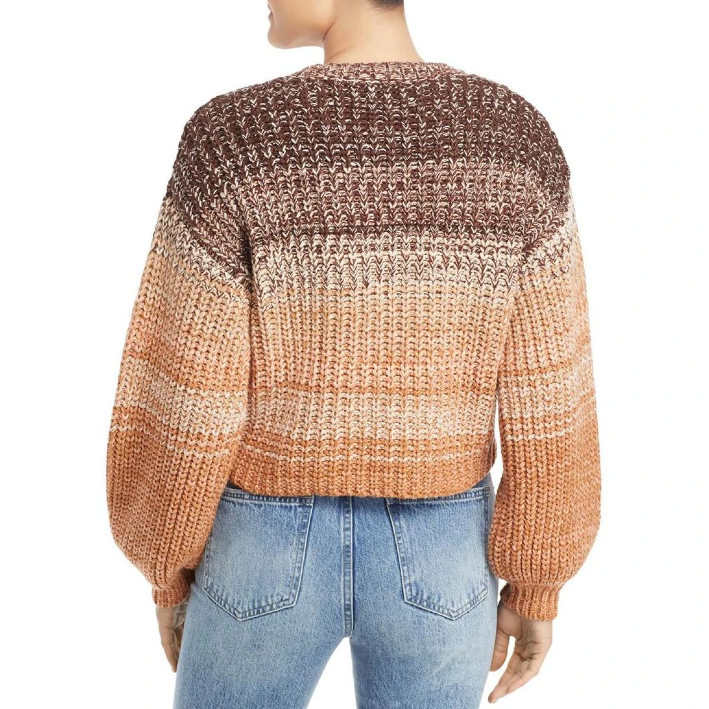 商品525 America|525 America Womens Ribbed Knit Pullover Sweater,价格¥151,第2张图片详细描述