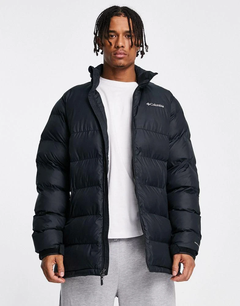 商品Columbia|Columbia Pike Lake mid puffer jacket in black,价格¥678,第1张图片