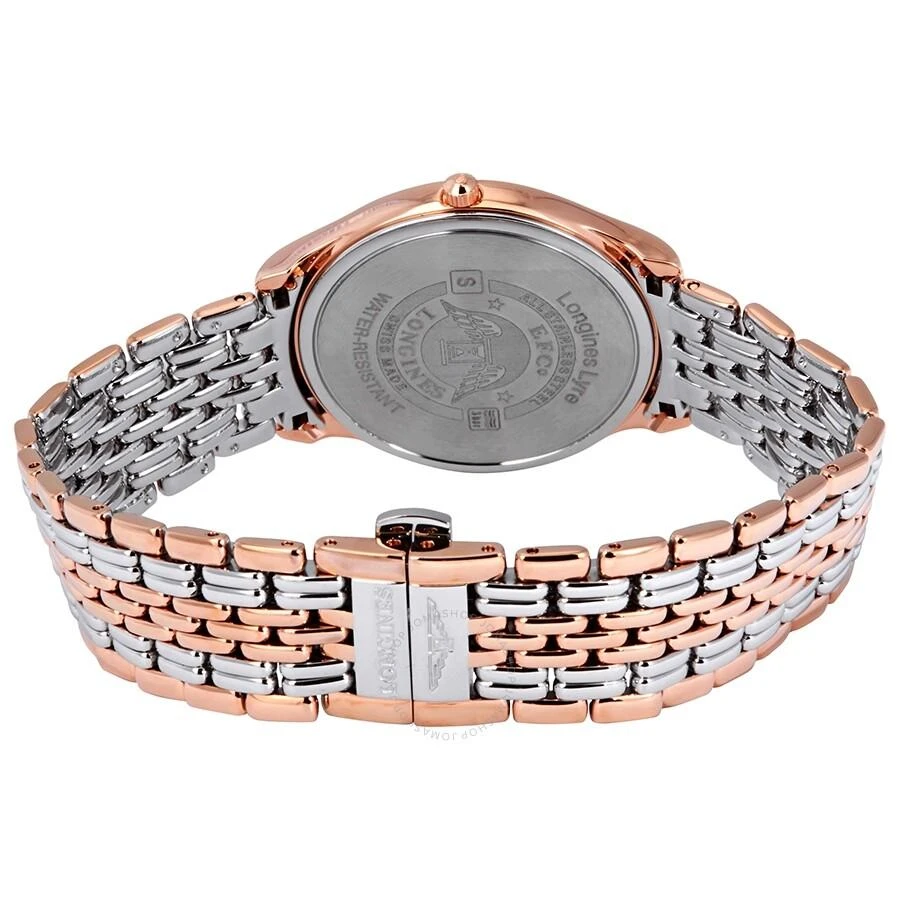 商品Longines|Lyre White Dial Ladies Two Tone Watch L4.759.1.11.7,价格¥4031,第3张图片详细描述