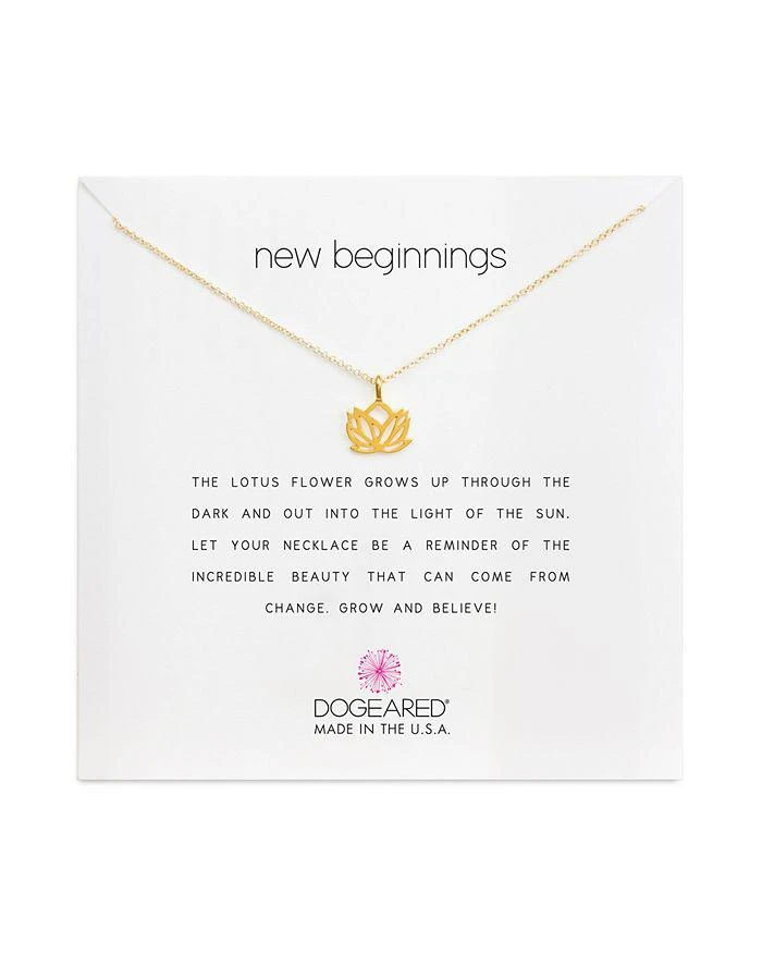 商品Dogeared|New Beginnings Necklace, 18" 重新开始 项链,价格¥322,第1张图片