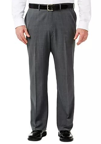 商品Haggar|Big Tall Travel Performance Classic Fit Stria Gabardine Suit Pants,价格¥375,第1张图片