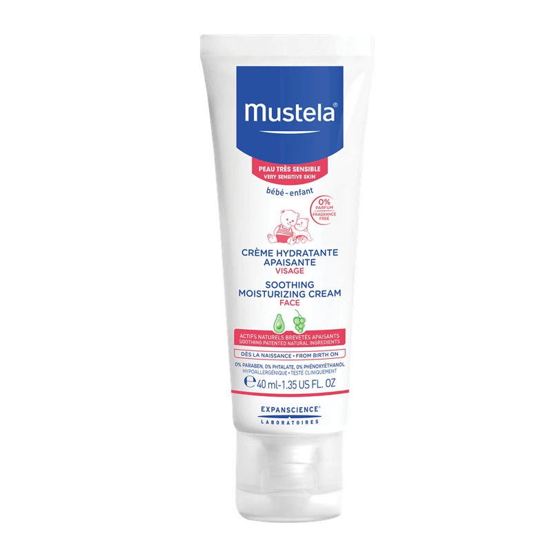 商品Mustela|Mustela妙思乐特安贝贝保湿面霜40ml 宝宝面霜,价格¥131,第1张图片