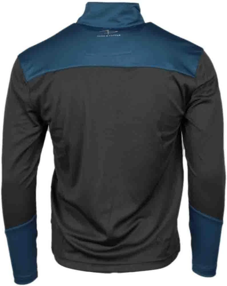 商品Page & Tuttle|Wrap Colorblock Quarter Zip Mock Neck Pullover,价格¥228,第2张图片详细描述