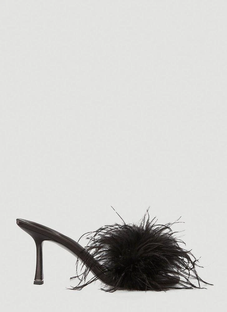 商品Alexander Wang|Alexander Wang Lulu Slide Sandals,价格¥3146,第1张图片