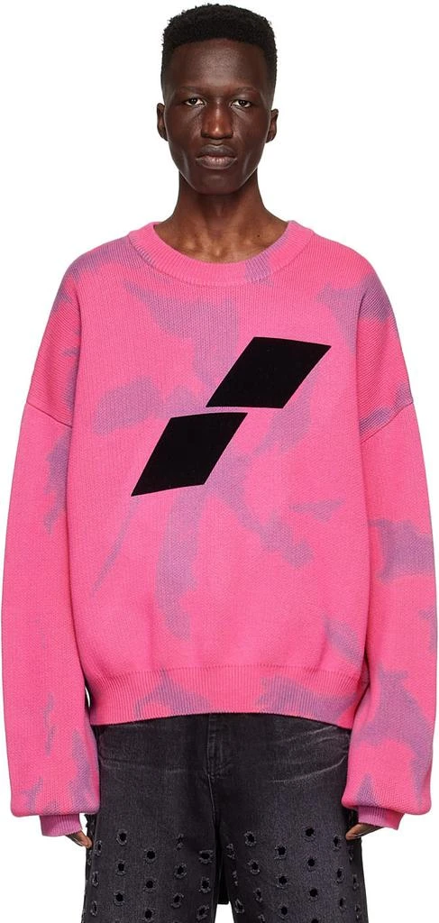 商品We11done|Pink Cotton Sweater,价格¥1163,第1张图片