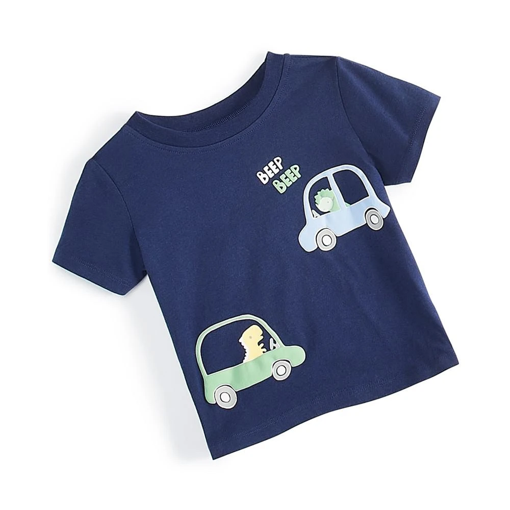 商品First Impressions|Baby Boys Dinosaur Drive Graphic T-Shirt, Created for Macy's,价格¥75,第1张图片