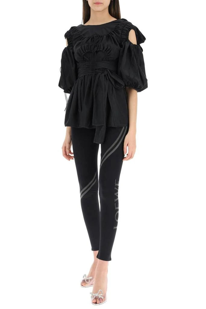 商品Loewe|LEGGINGS WITH REFLECTIVE LOGO,价格¥2661,第2张图片详细描述